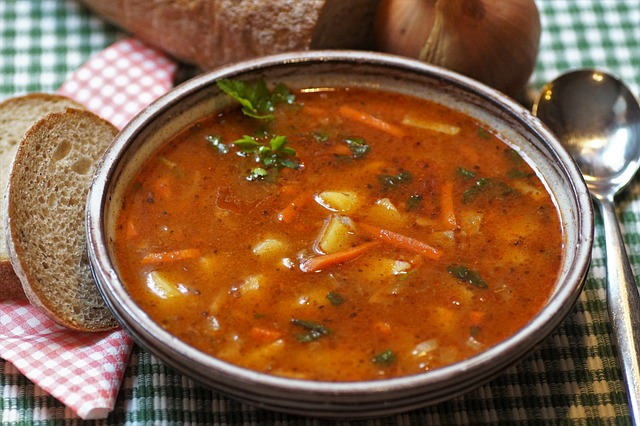 goulash, soup, lunch